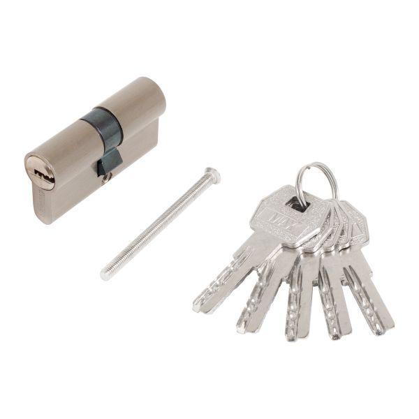 Механизм цилиндровый MAX 60 (30х30) SN 5 ключей перфорир. ключ/ключ Стандарт 14 788