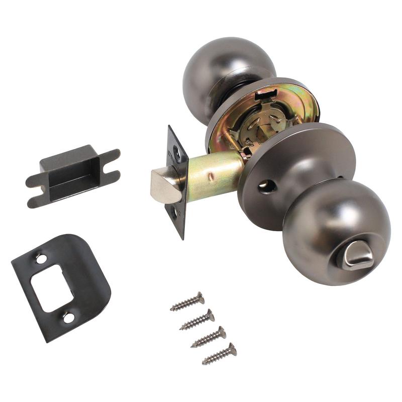 Защелка 607 BK BN черн. никель фикс Стандарт 13 034