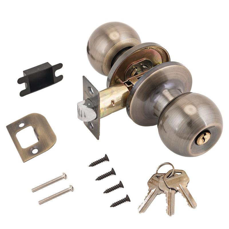 Защелка 607 ET AB бронза кл/фикс Стандарт 9 863