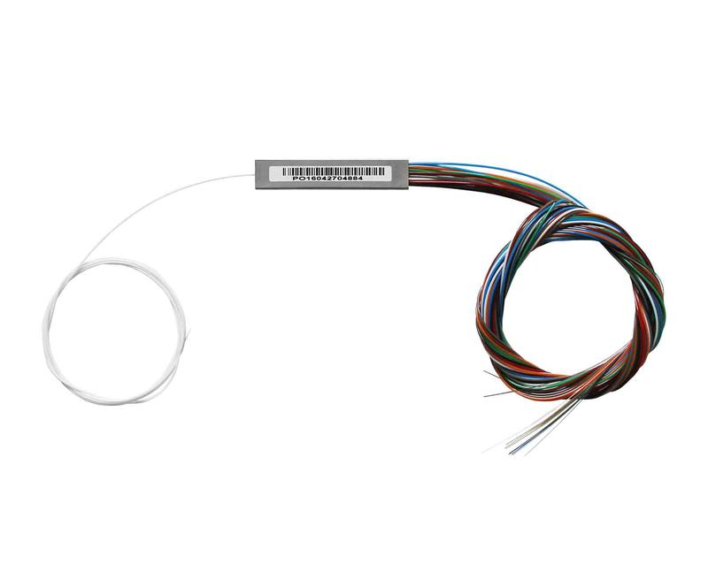 Сплиттер PLC 1х16 0.9мм гильза неоконцованный SUPRLAN 09-0425