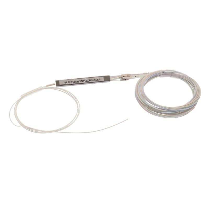 Сплиттер PLC 1х8 0.9мм гильза неоконцованный SUPRLAN 09-0424