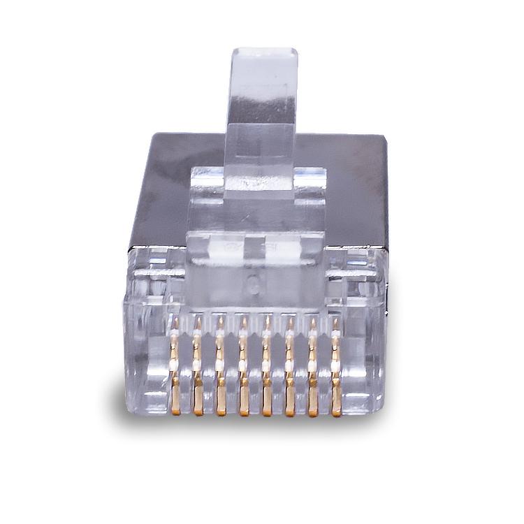 Коннектор 8P8C FTP 5e (RJ-45) 2pb (уп.100шт) SUPRLAN 10-0234