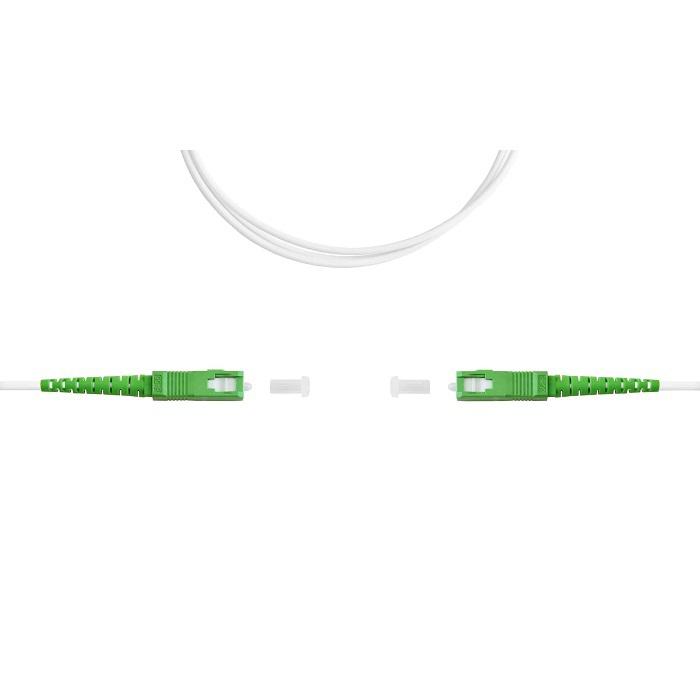 Патч-корд SC/APC-SC/APC simplex 30м 3мм LSZH G.657.A1 SUPRLAN 09-05079