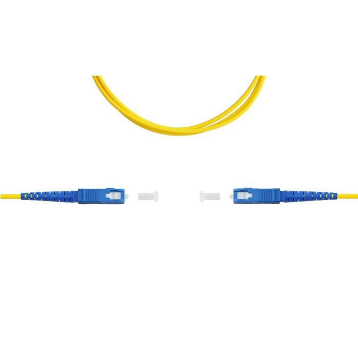 Патч-корд ВО SM(G.652.D) SC/UPC-SC/UPC 3.0мм simpleх LSZH 1м SUPRLAN 09-05072