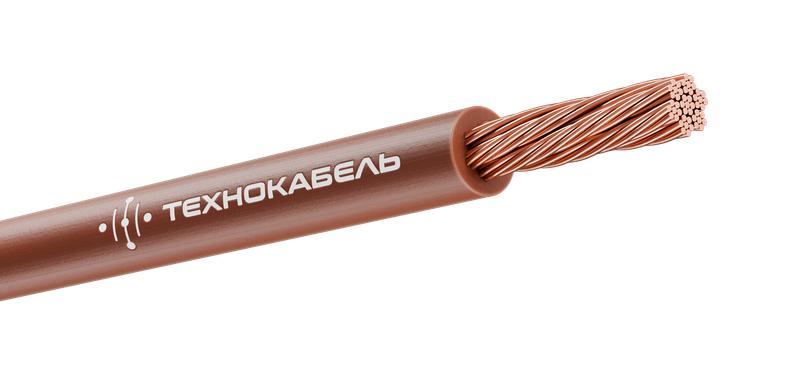 Провод ПуГВнг(А)-LS 1х6 450/750В Кор (бухта) (м) Технокабель 00-00149372