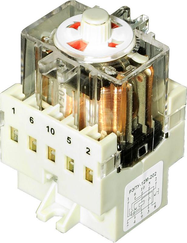 Реле промежуточно-указательное РЭПУ-12М-202-3-У3 0.05А 50Гц ВНИИР A8120-78100584