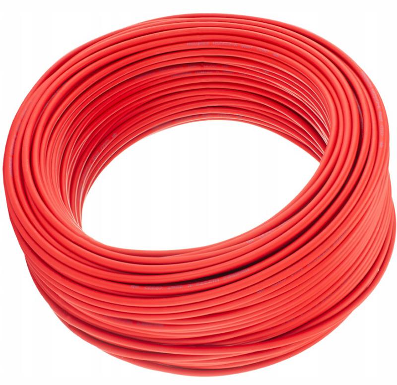 Кабель для СЭС PV-1F 1х4мм.ка RED PV-1F 1x4 mm2 RED Delta 4816020450007