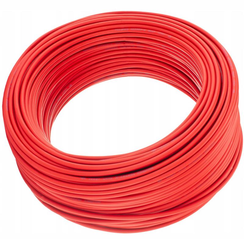 Кабель для СЭС PV-1F 1х6кв.мм RE PV-1F 1x6 mm2 RED Delta 4816020450014
