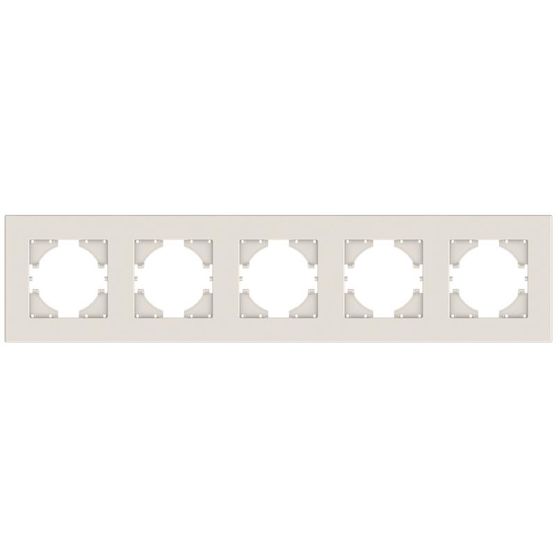 Рамка 5-местн. City беж. GUSI С1115-003