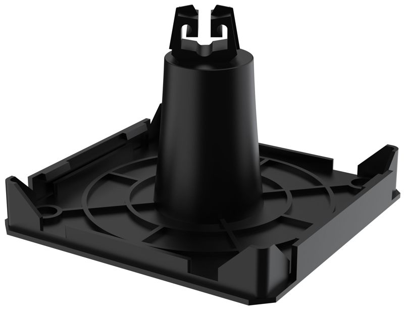 Держатель проводника кругл. 8мм для кровли осн. клей пластик IEK ZDP85-60-6-08