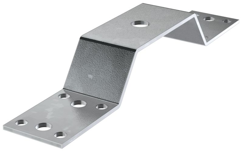 Скоба соединительная для пров. кругл. 8 мм алюм. IEK ZPR10D-SS-30-008