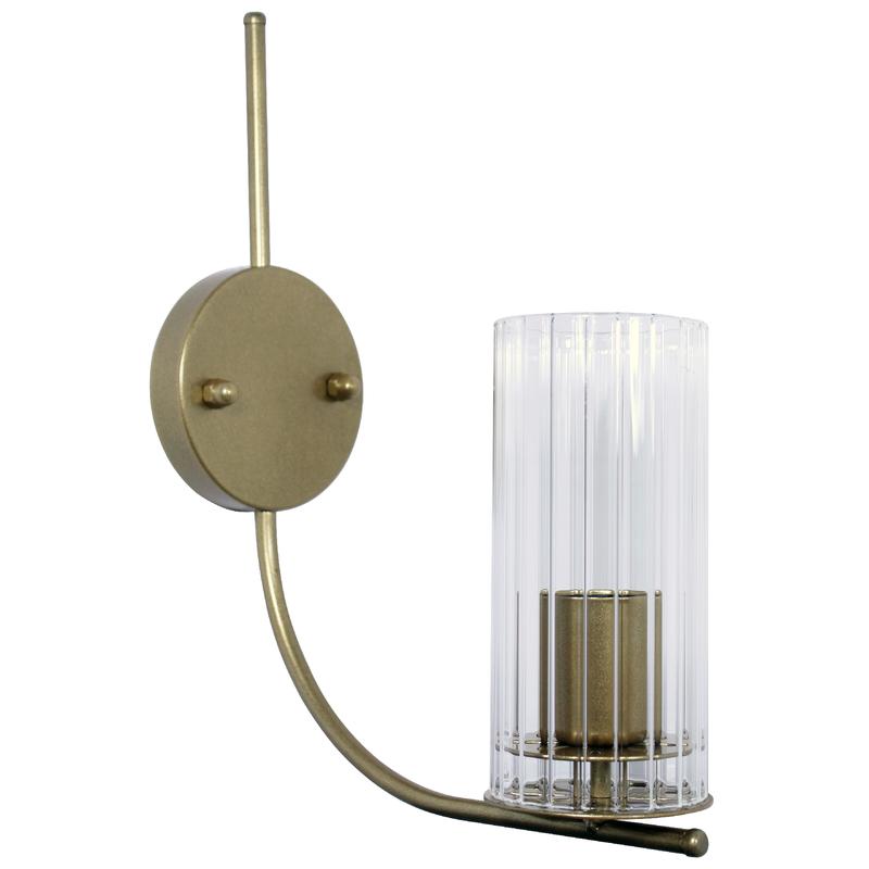 Светильник "Ария" 511 (плафон 0014) НББ 01-60-179 Е27 (ИМ) настенный зол. Элетех 1005405237