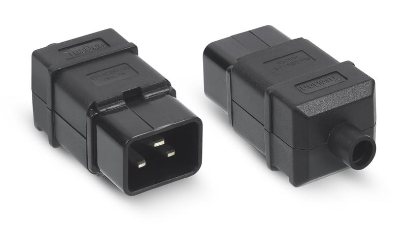 Вилка разборная С 20 IEC-320-C20 разъем IEC Cabeus 9649c