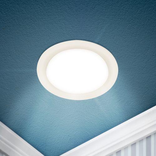 Светильник светодиодный LED 17-15-6K 15Вт 6500К встраив. круглый ЭРА Б0057424