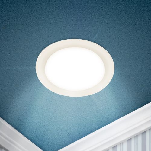 Светильник светодиодный LED 17-6-6K 6Вт 6500К встраив. круглый ЭРА Б0057421