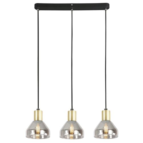 Светильник подвесной (подвес) Kassandra 3118-303 3хE14 40Вт модерн потолочный Rivoli Б0054679