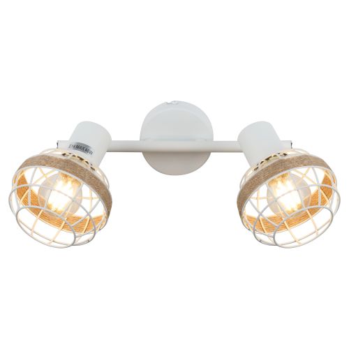 Светильник Anselma 7034-702 40Вт 2хE14 настен./потолочн. спот поворотн. Rivoli Б0051975