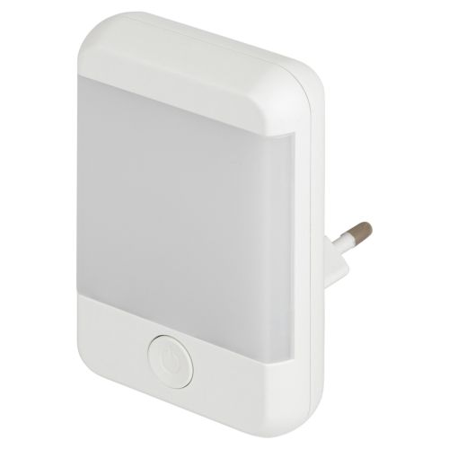 Светильник светодиодный NN-624-SW-W ночник в розетку с выключателем бел. ЭРА Б0057214