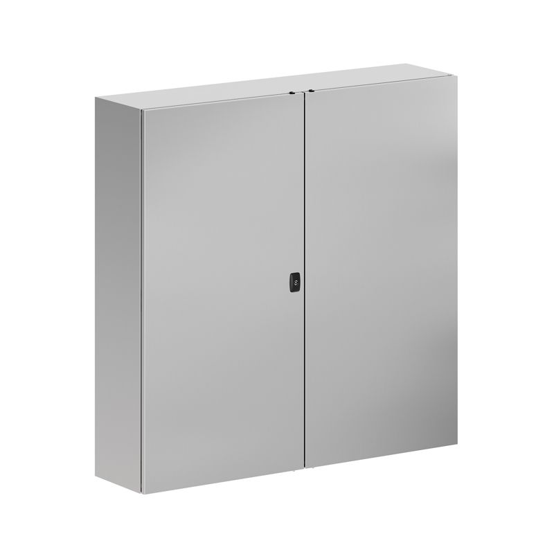 Корпус навесной STH с М/П двухдверный из нержавеющей стали AISI316 1200х1200х300мм без фланца DKC R5STH12123-316