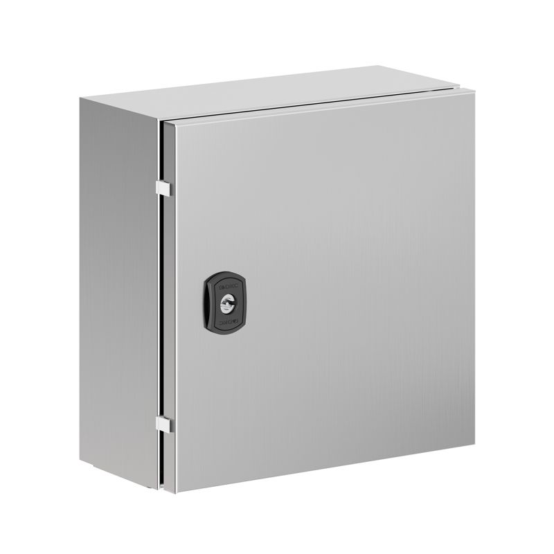 Корпус навесной STH с М/П из нержавеющей стали AISI316 300х300х150мм с фланцем DKC R5STH0331F-316