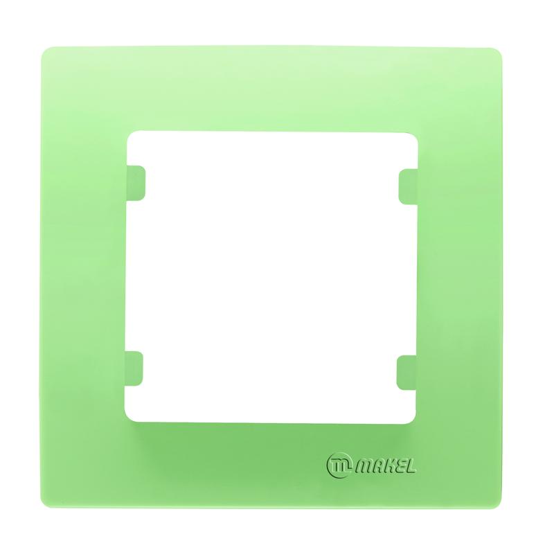 Рамка 1-м свет. зел. Makel 32091701