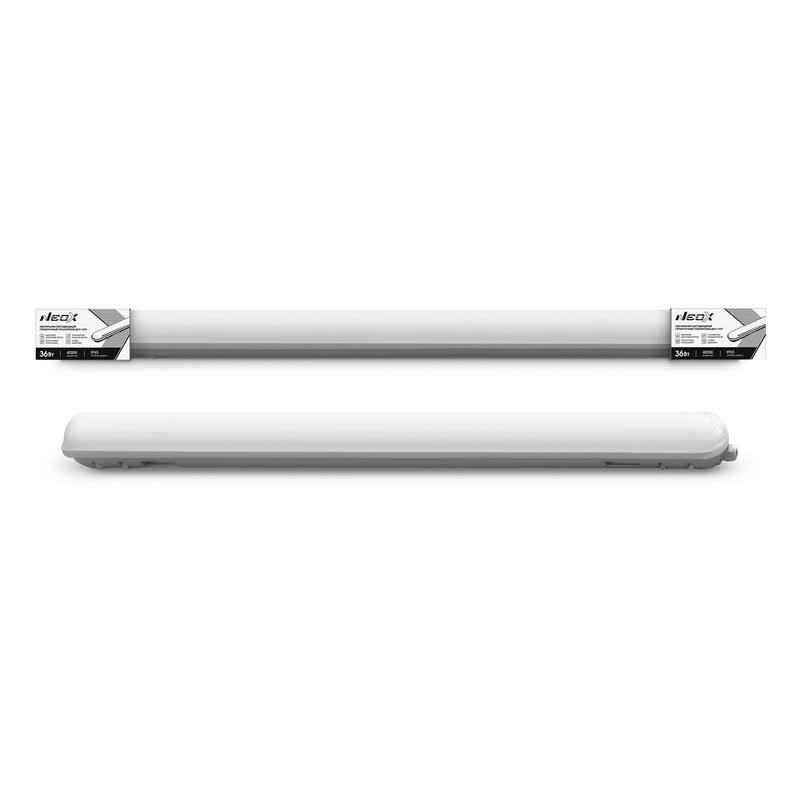 Светильник светодиодный ДСП-159Т 36Вт 4000К 125лм/Вт 4500лм 1200х64х60мм IP65 герметичный транзитный NEOX 4690612048338