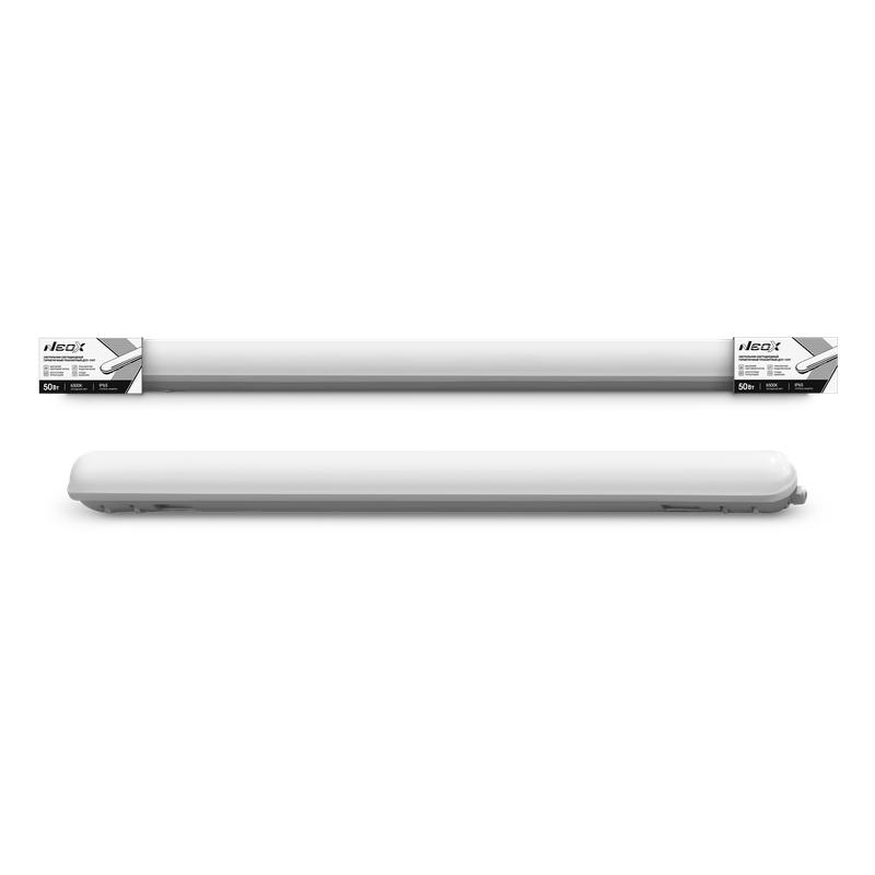 Светильник светодиодный ДСП-159Т 50Вт 6500К 125лм/Вт 6250лм 1200х64х60мм IP65 герметичный транзитный NEOX 4690612048369