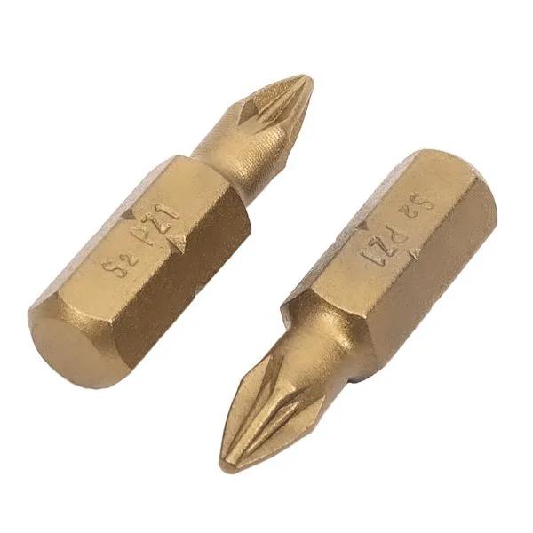 Бита "Pozidriv" РZ1 25мм S2 Pro (уп.2шт) ИНТЕРСКОЛ 0410.018