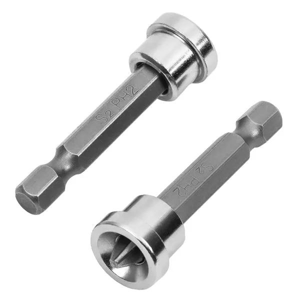 Бита "Phillips" PH2х50мм с ограничителем (уп.2шт) ИНТЕРСКОЛ 0421 024