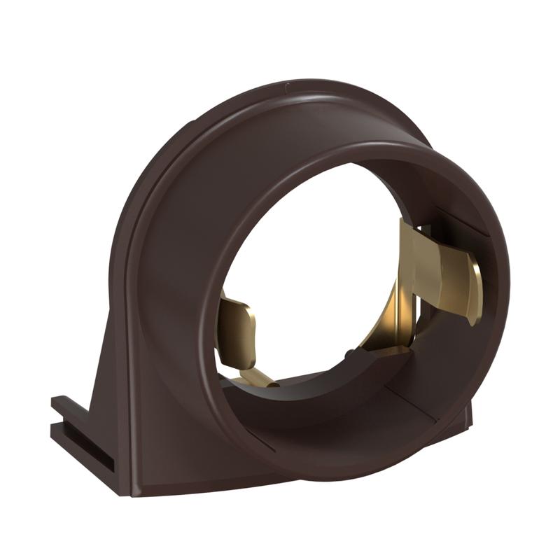 Ввод в распределительную коробку для гофротрубы 25А Rotondo корич. (уп.4шт) OneKeyElectro 7700943