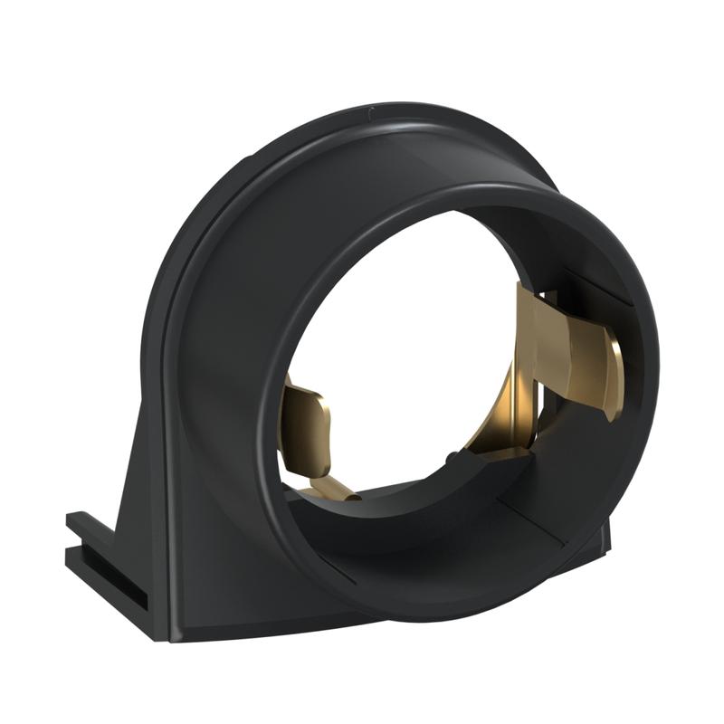 Ввод в распределительную коробку для гофротрубы 25А Rotondo черн. (уп.4шт) OneKeyElectro 7700945