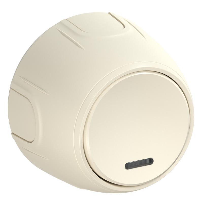 Выключатель 1-м Rotondo с подсветкой беж. OneKeyElectro 7700862