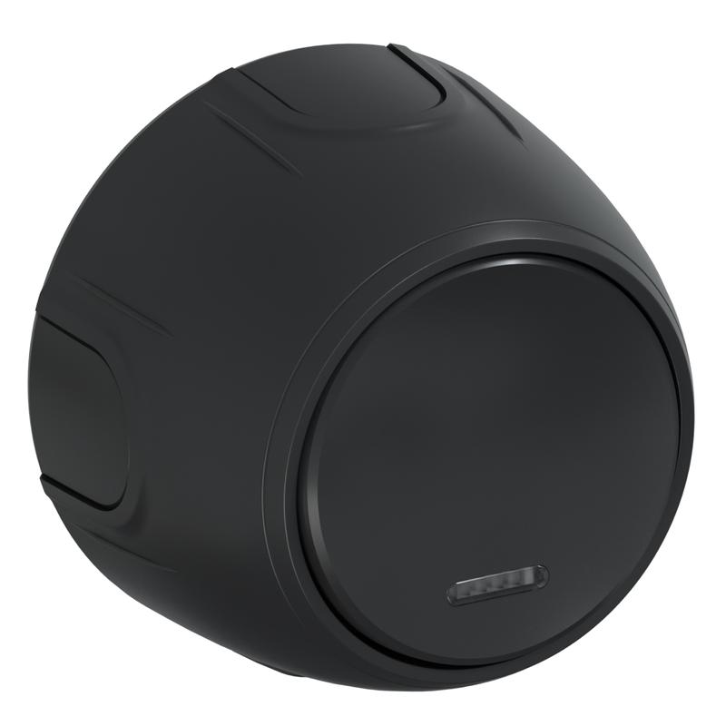 Выключатель 1-м Rotondo с подсветкой черн. OneKeyElectro 7700865