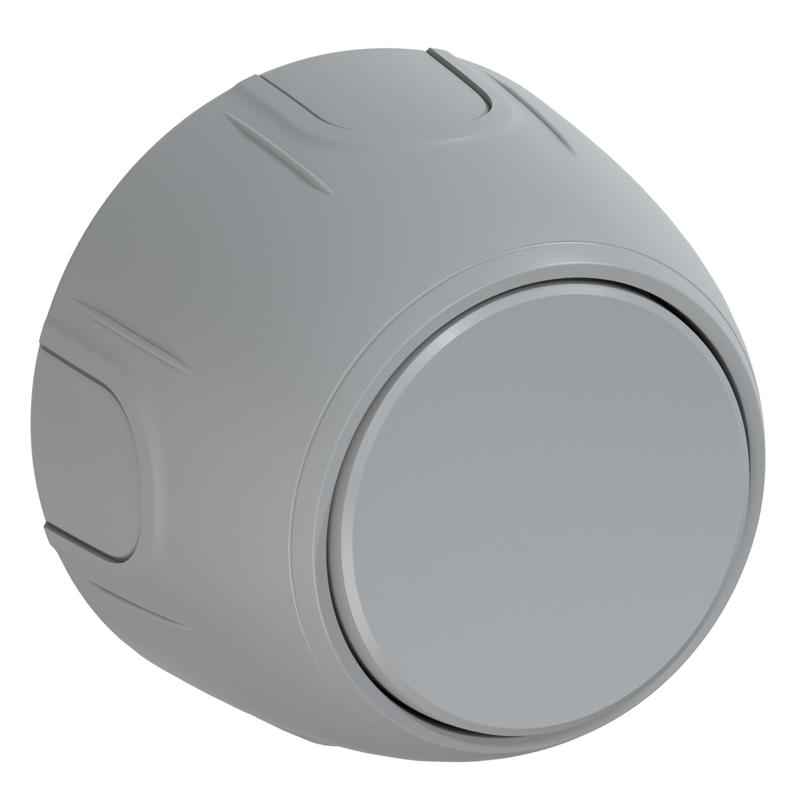 Выключатель 1-м Rotondo сер. OneKeyElectro 7700849