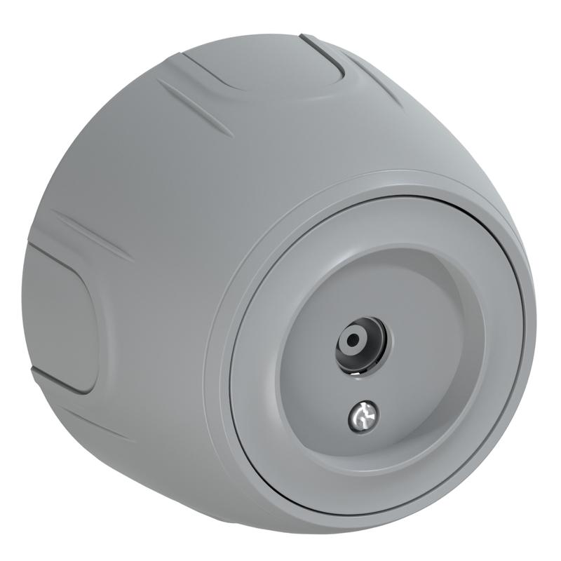 Розетка телевизионная TV Rotondo сер. OneKeyElectro 7700884