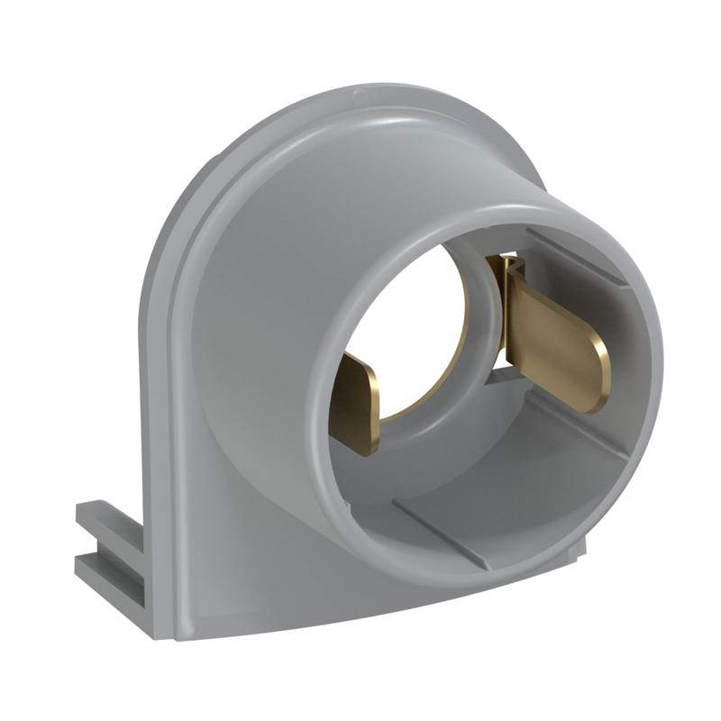 Ввод для гофротрубы 15А Rotondo сер. OneKeyElectro 7700909