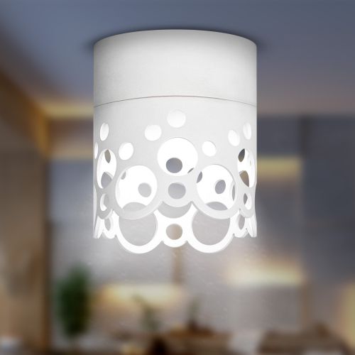 Светильник OL49 WH GX53 IP20 настен./потолочн. спот бел. Эра Б0059801