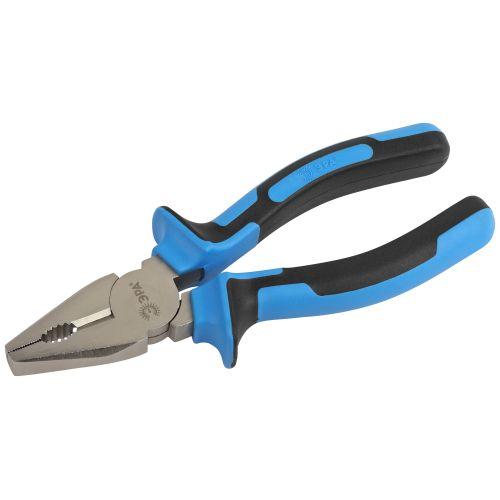 Плоскогубцы 160мм комбинированные двухкомпонентн. рукоятки ЭРА Б0055911