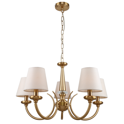 Люстра Carissa 2073-305 5хE14 40Вт классика Rivoli Б0055517