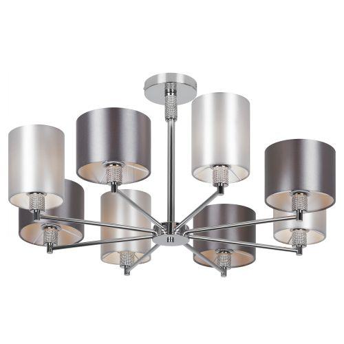 Люстра Ebony 2081-308 8хE14 40Вт классика Rivoli Б0055619