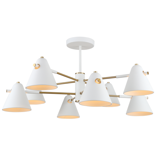 Люстра Chelsea 3141-308 8хE14 40Вт модерн Rivoli Б0055462