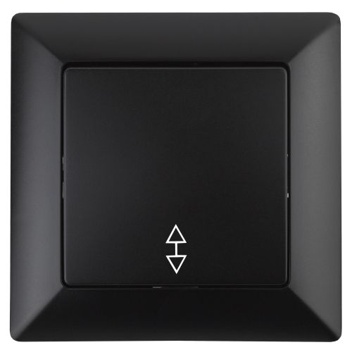 Переключатель 1-кл. СП Solo 4-103-05 10А 250В IP20 антрацит Intro Б0053581