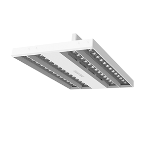 Светильник светодиодный TT-Crisp 60 295х200х90 64Вт 3000К RAL9003 бел. муар диммер DALI VARTON V1-R1-00320-90D07-2006430