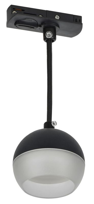 Светильник 4119 декоративный трековый подвесной GX53 черн. IEK LT-UCB0-4119-GX53-1-K02