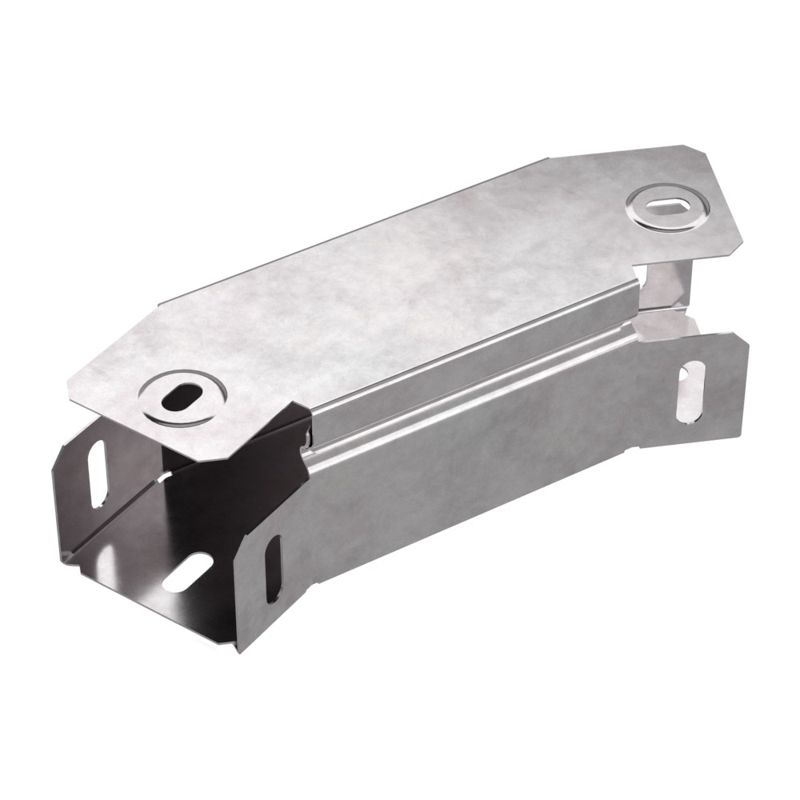 Угол для лотка горизонтальный 45град. 50х50 Стандарт с крышкой Промрукав PR16.0571