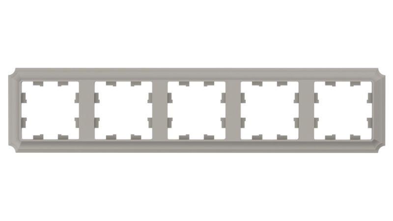 Рамка 5-м AtlasDesign Antique универс. шампань SE ATN100505