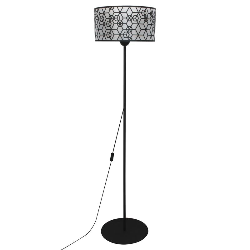 Светильник "Нордика" ННБ 63-60-021 шнур черн. (ИМ) напольный (торшер) черн. муар Элетех 1005405245