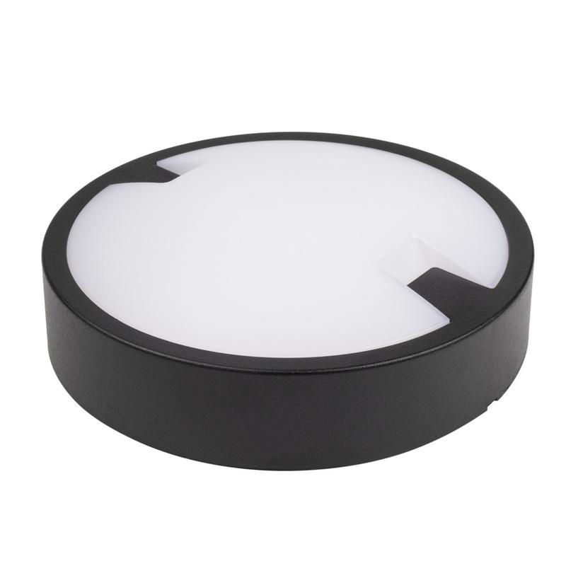 Светильник светодиодный "Банник" PBH-PC8-RA 12Вт 4000К IP65 ЖКХ ДБП пылевлагозащ. black черн. JazzWay 5048454