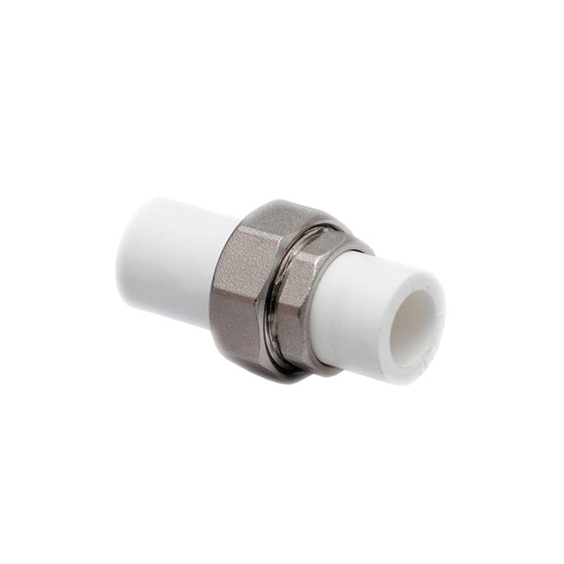 Соединение разъемное в сборе PPR наружн./наружн. присоед. 20 бел. RTP 10729