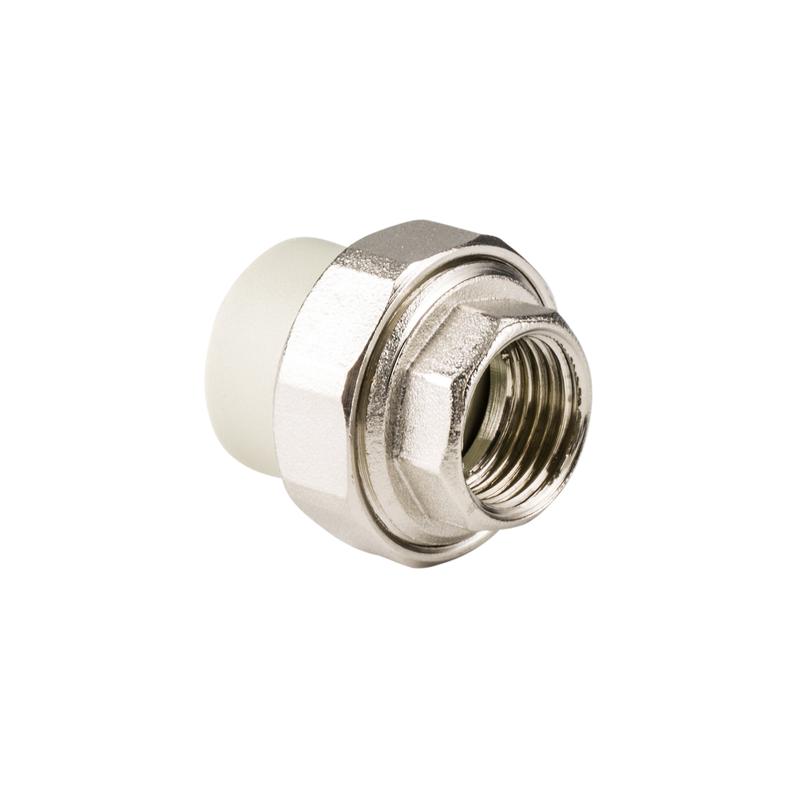 Муфта комбинированная разъемная "Американка" PPR внутр. резьба 32х1 сер. RTP 15518